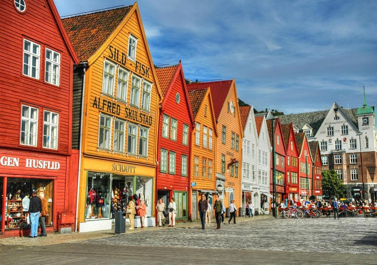 Bergen City Center Apartment Exterior foto